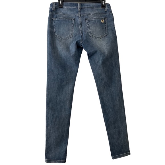 *NWT* Michael Kors Izzy Skinny Jeans, Zipper Pockets, Verushka Wash - Picture 5 of 16